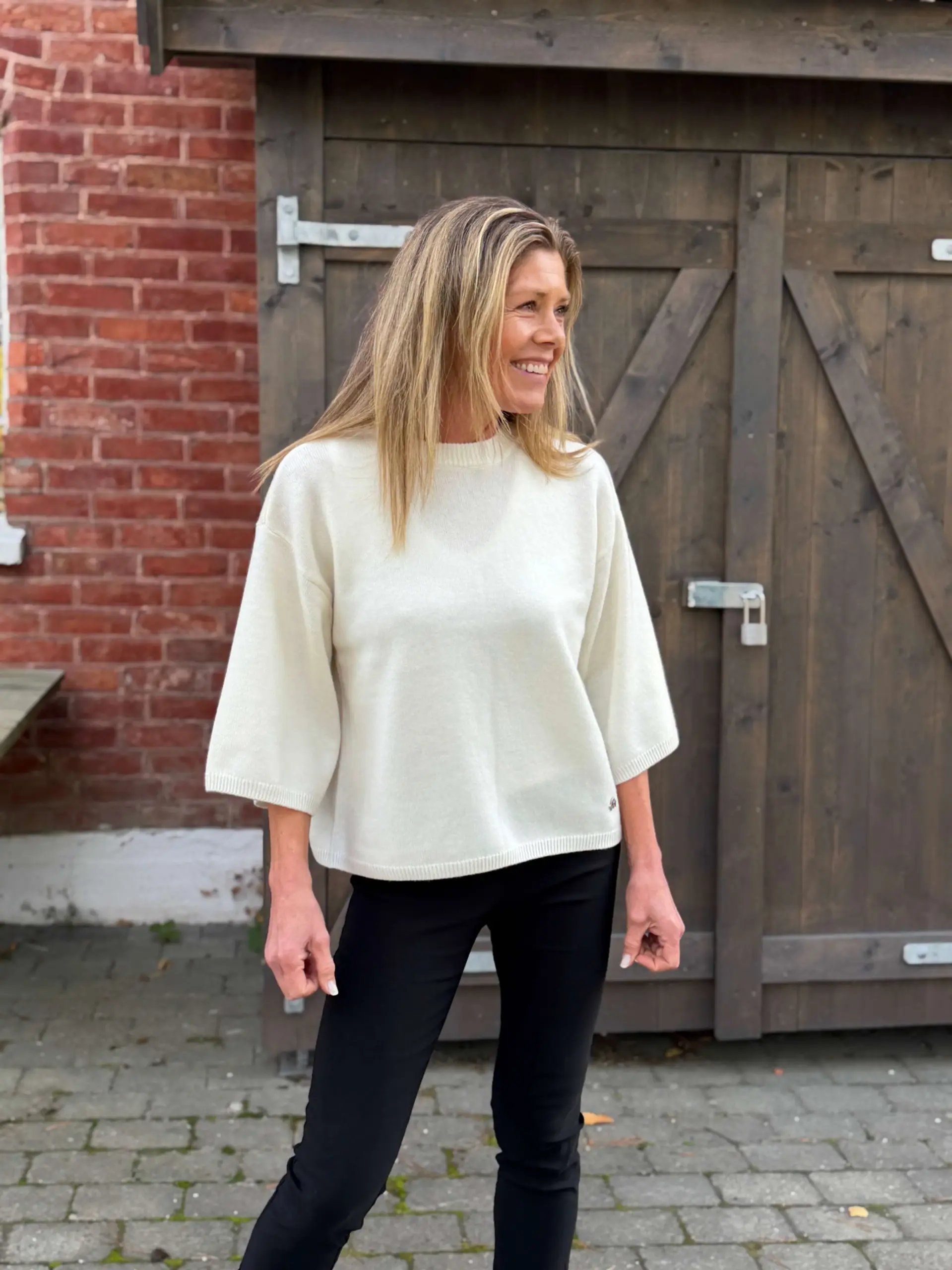 Sienna pullover short sleeve jet stream - Bilde 1