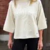 Sienna pullover short sleeve jet stream - Thumbnail Image 2