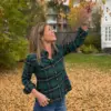 Donna twin skjorte green/yellow - Thumbnail Image 1