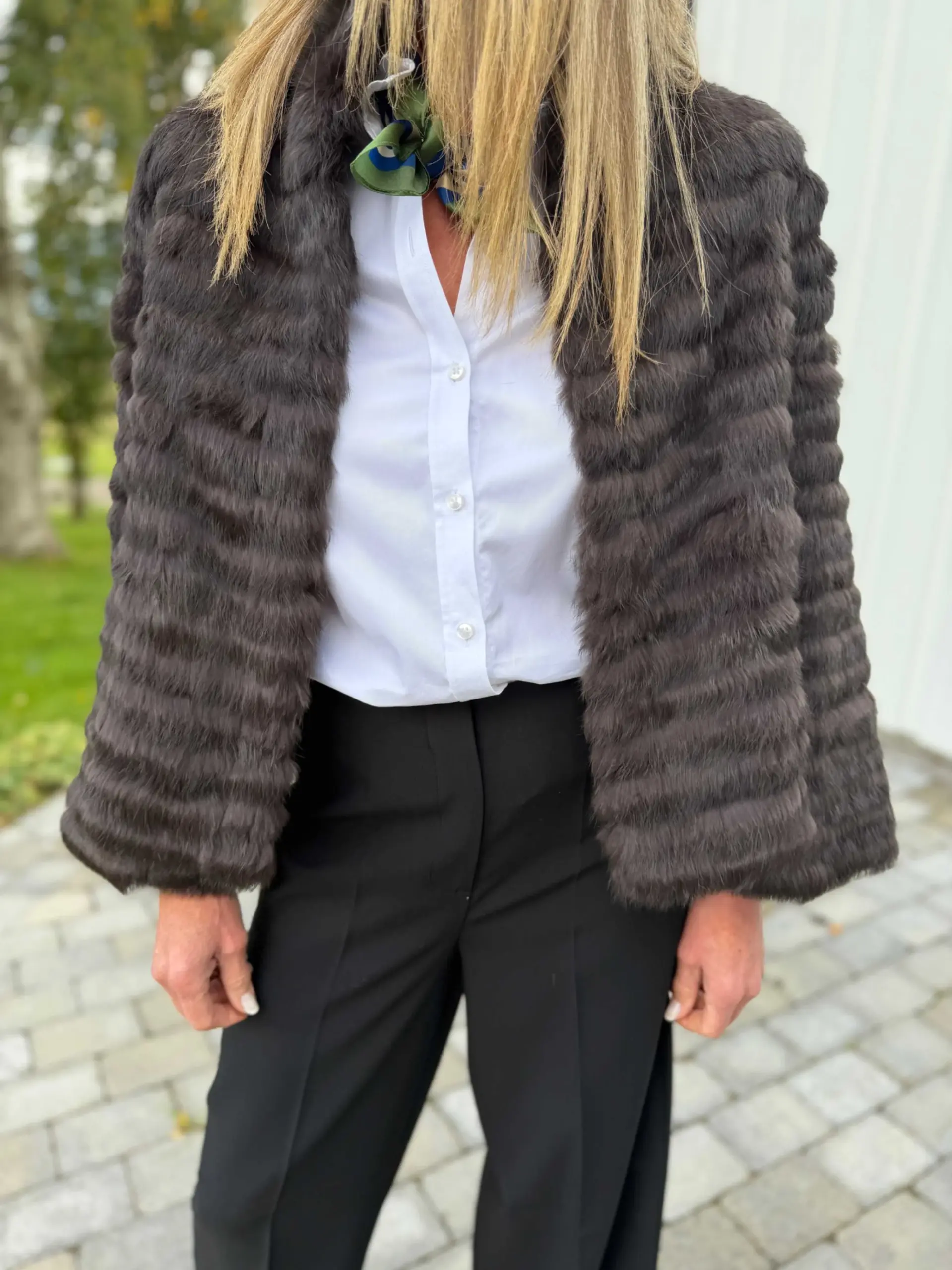 Victoria Brun Kaninpels - Bilde 2