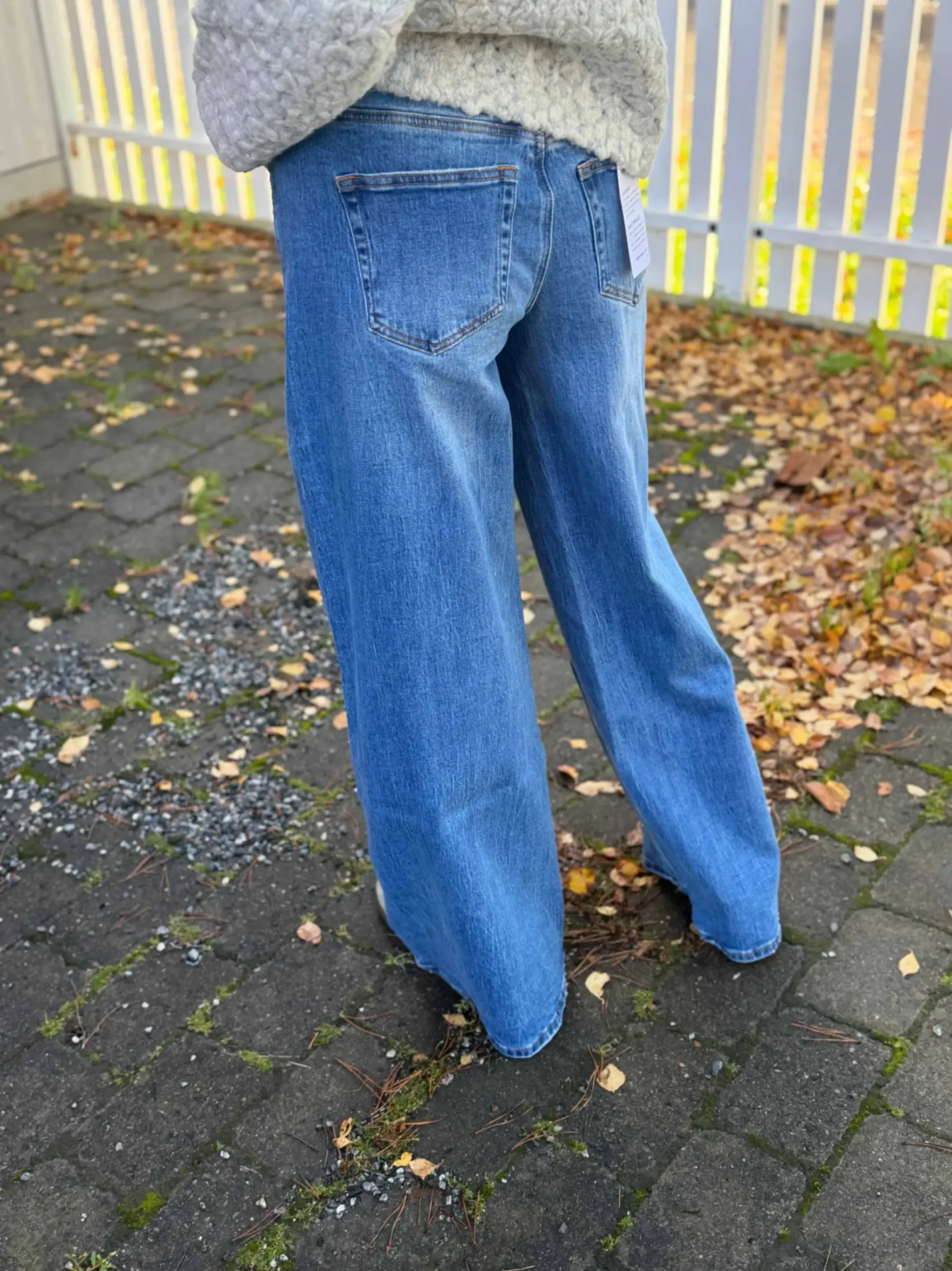 MWKaro 144 Mid X-Wide L32 Medium Blue Wash - Bilde 4