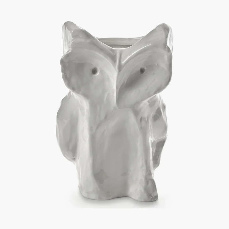 Owl vase xs white - Bilde 1