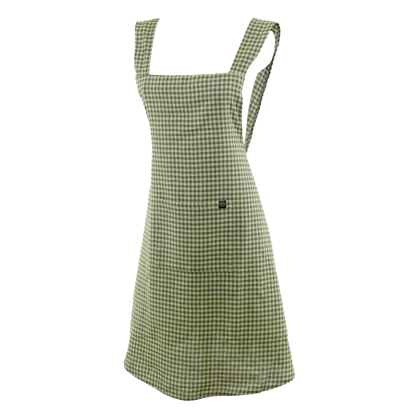 Apron pesto linen - Bilde 1