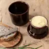 Teracotta smørklokke kaffe - Thumbnail Image 1