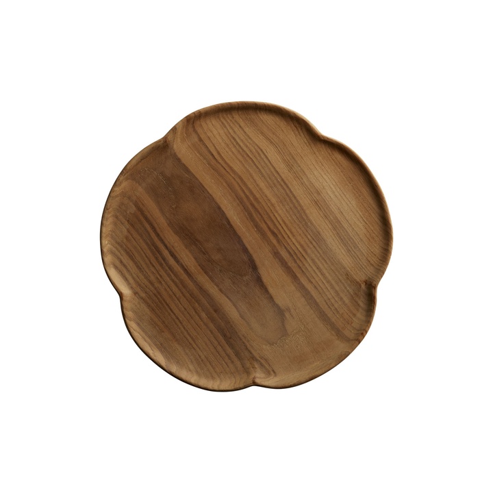 Bunga tallerken i teak - Bilde 3