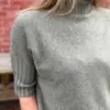 turtleneck genser oliva grønn - Thumbnail Image 2