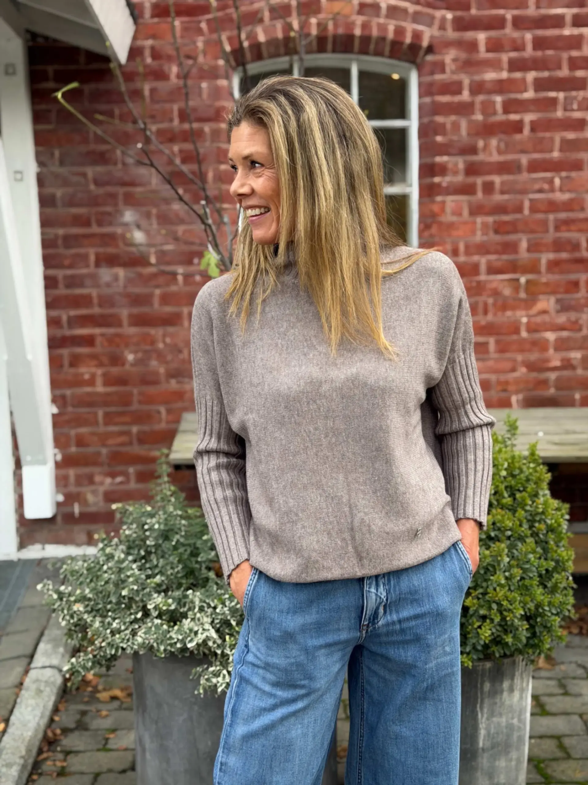 Turtleneck Sweat Fango - Bilde 1
