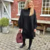 Caroline Poncho Black - Thumbnail Image 2
