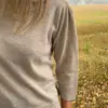 BTFMarie Pure Cashmere Pullover Beige Melange - Thumbnail Image 2