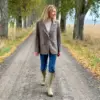 ElliGO Blazer Brown Checks - Thumbnail Image 2