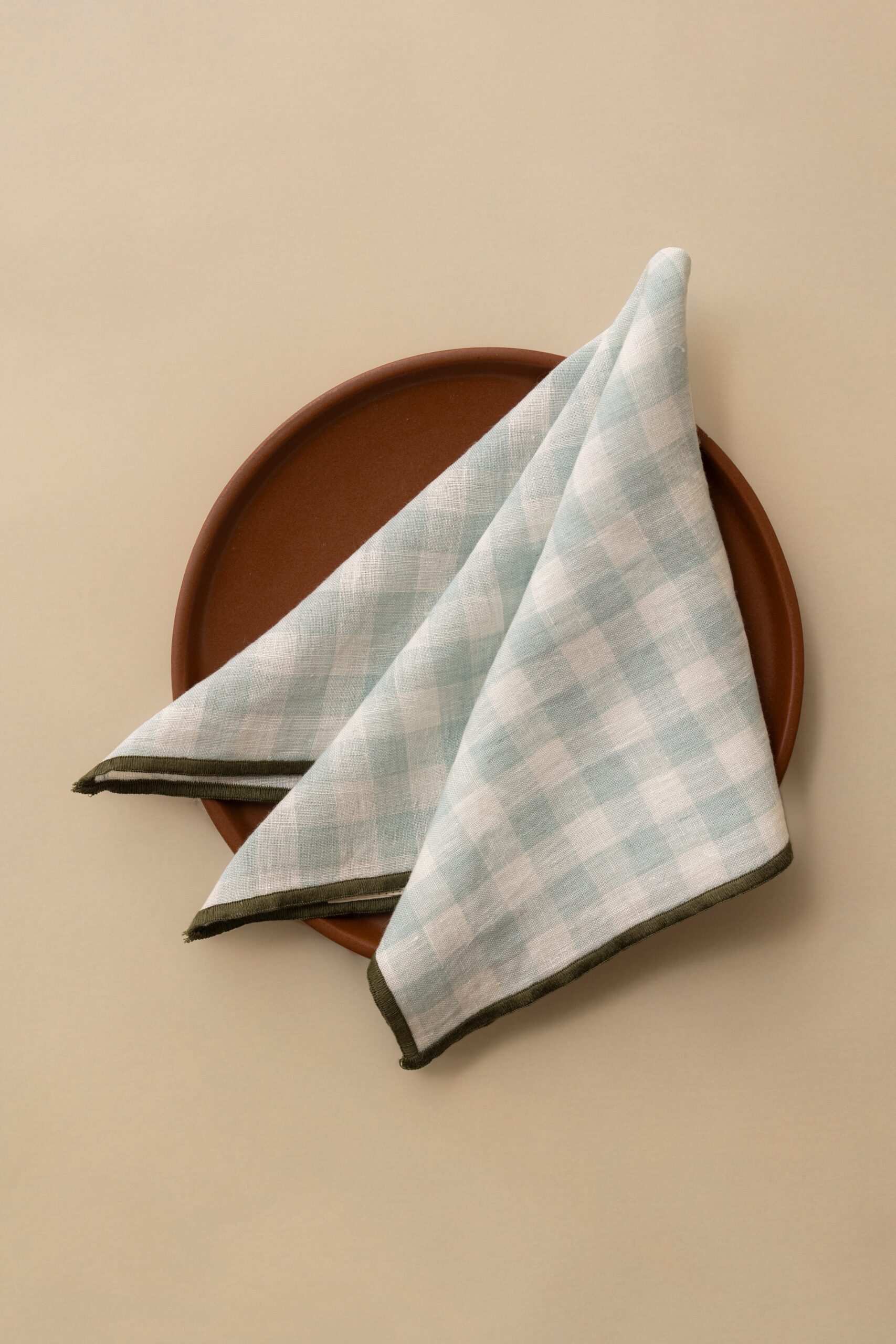 Napkin yarn dyed arcade blue 45x45 - Bilde 1