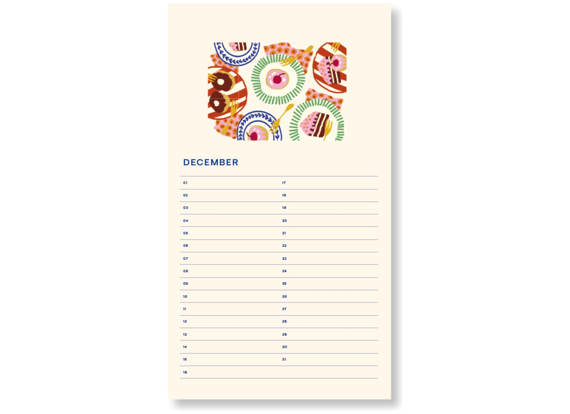 Bursdagskalender Sun - Bilde 4