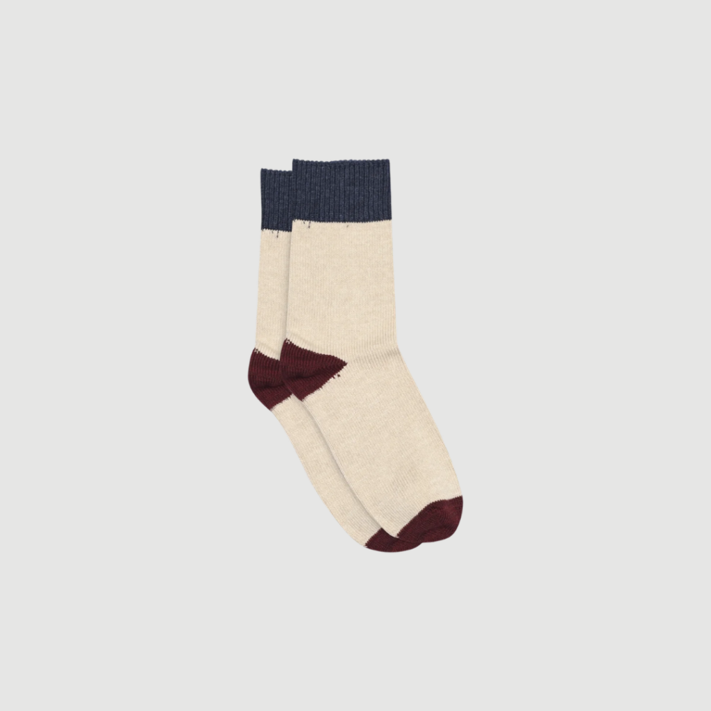 Ruth Socks Beige Melange - Bilde 1