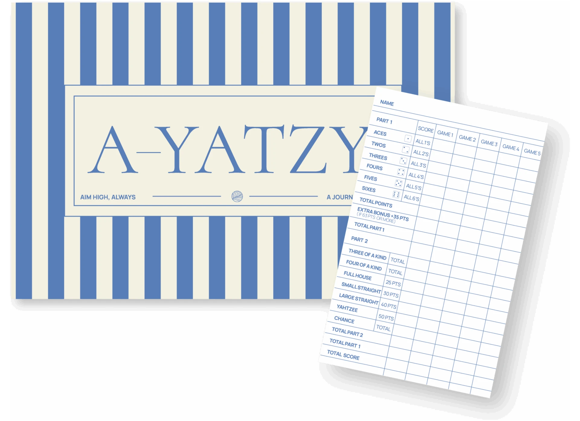 A-Yatzy Yahtzee Blue - Bilde 1