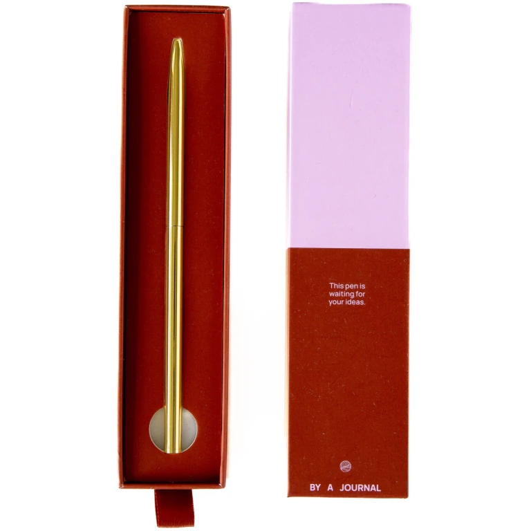 A-journal Pen Golden - Bilde 1