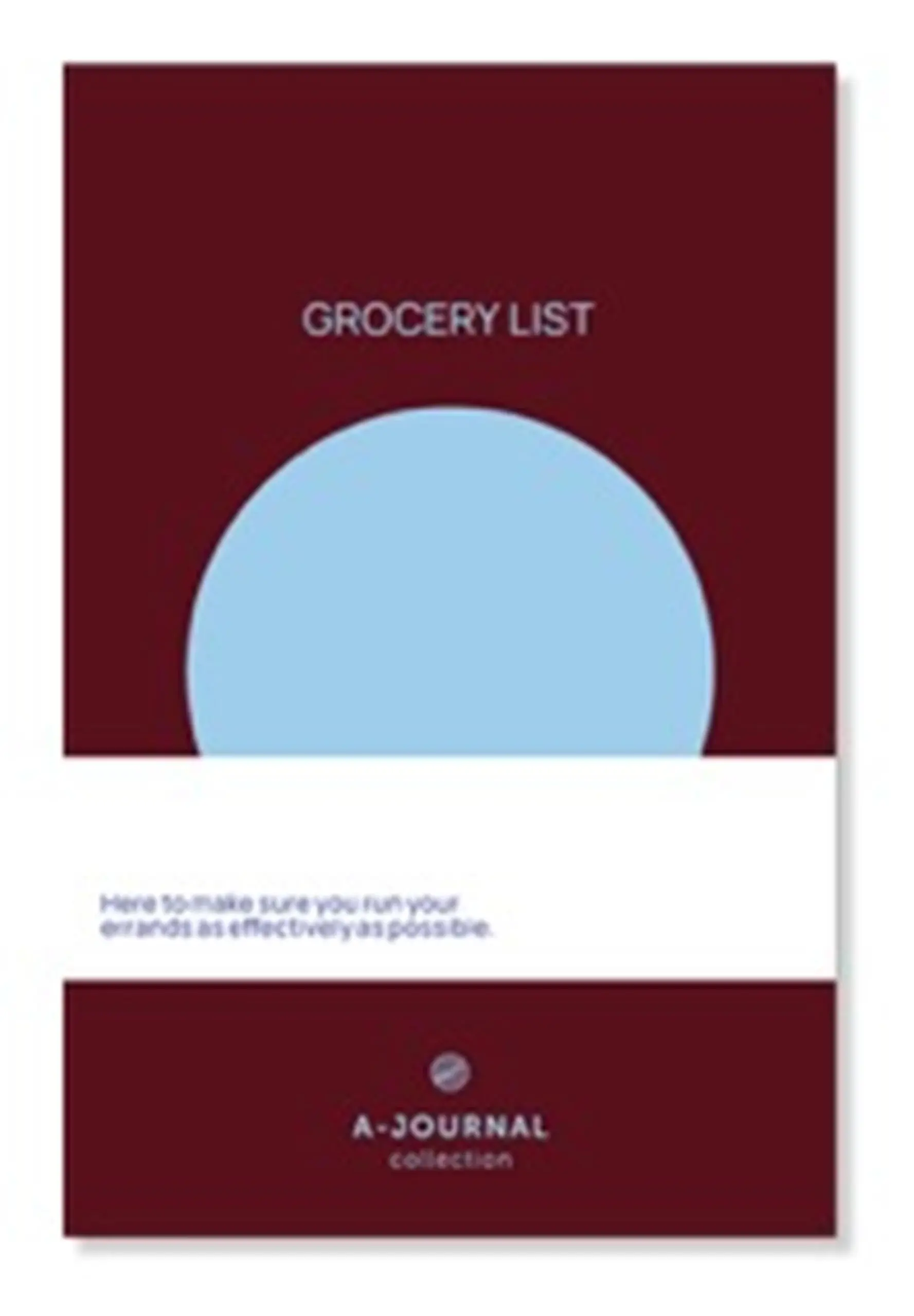 A-Journal Notepad Grocery List - Bilde 1