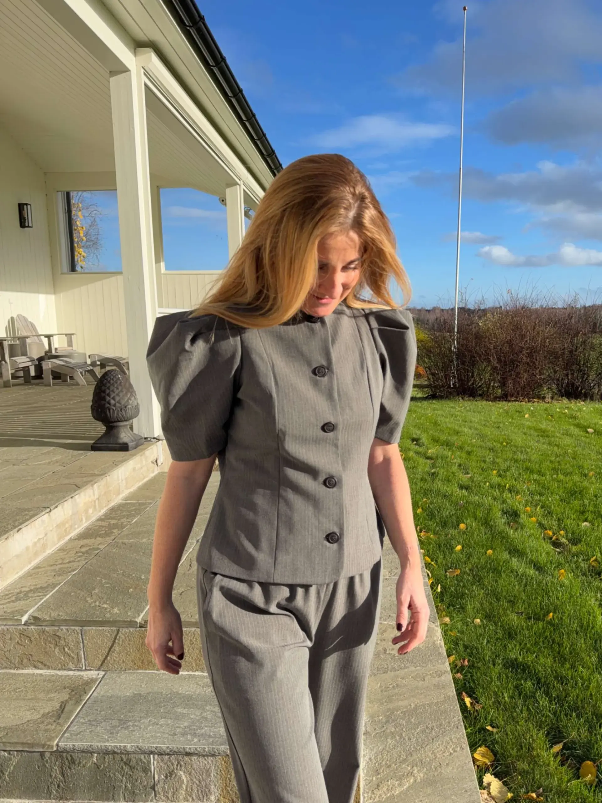 Unity blouse grey - Bilde 2