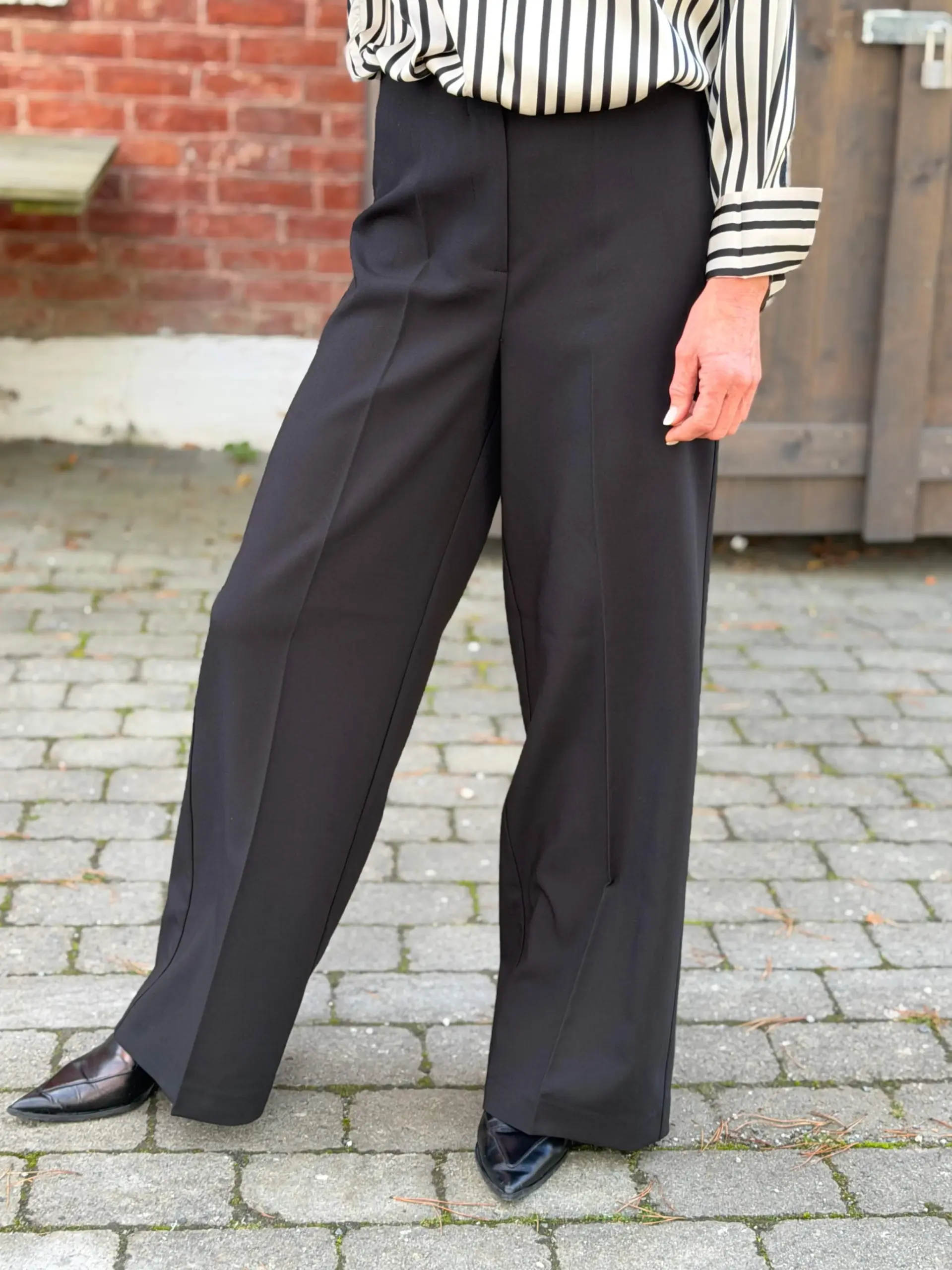 Mason Shirt Black Stripe - Bilde 3