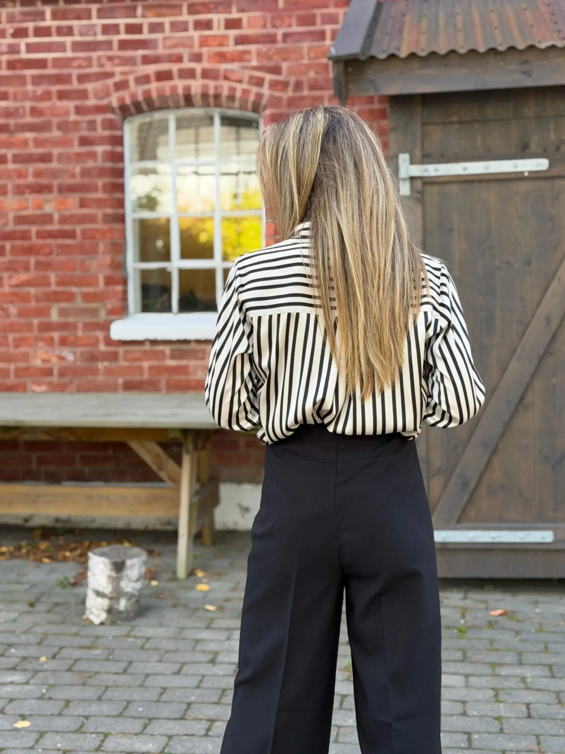 Mason Shirt Black Stripe - Bilde 2