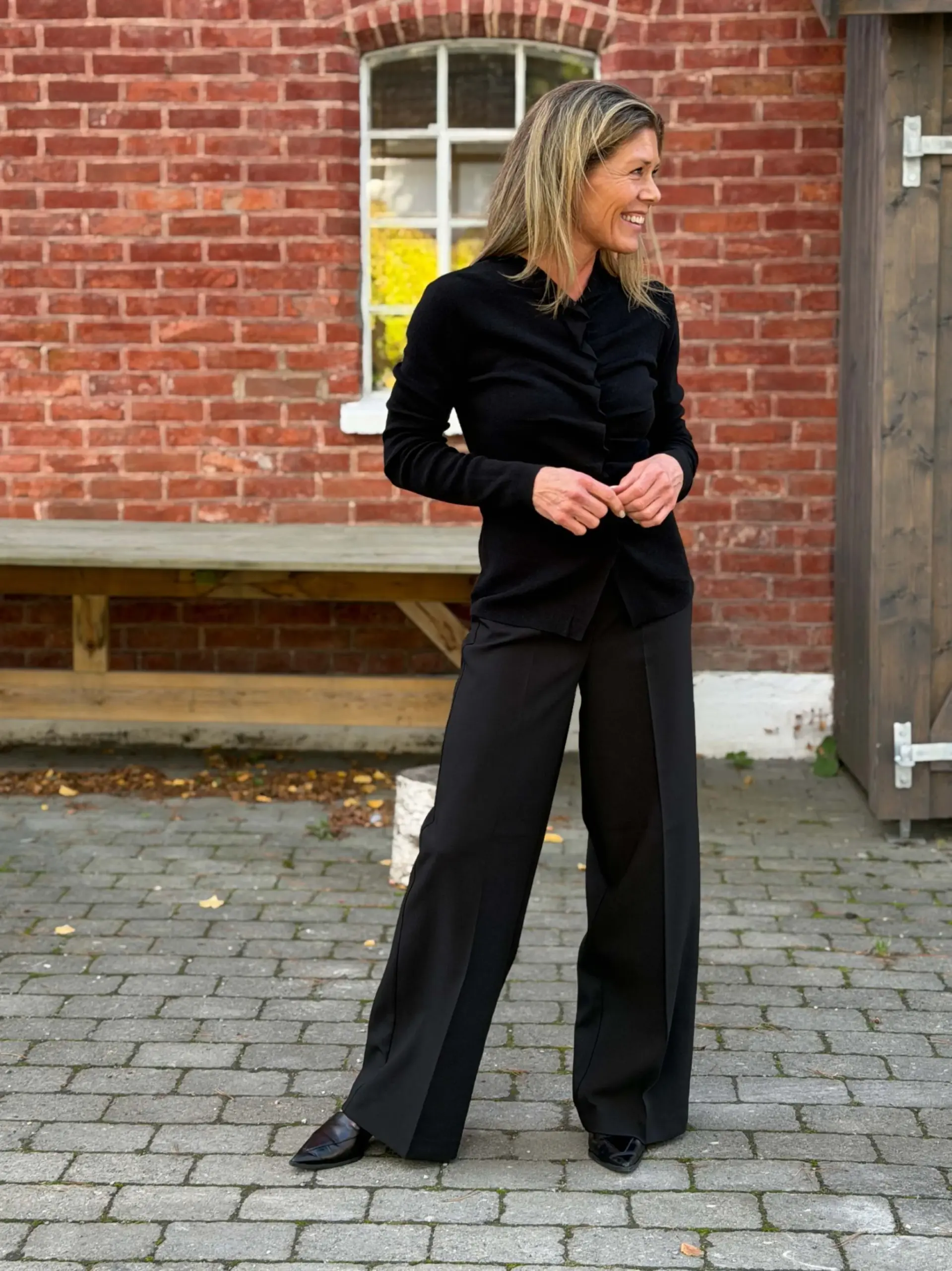 Fiora cardigan black - Bilde 5
