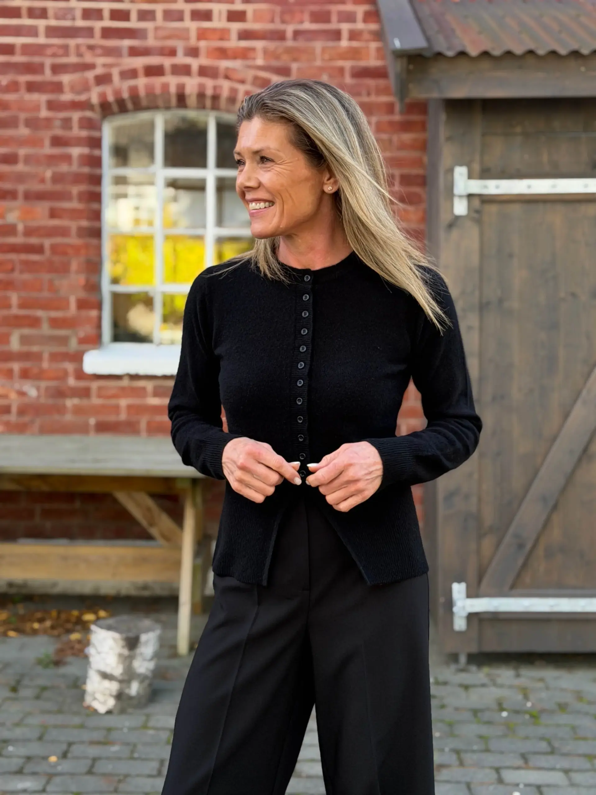 Eloise 21 Cardigan Black - Bilde 5