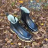 Black calf boots - Thumbnail Image 3