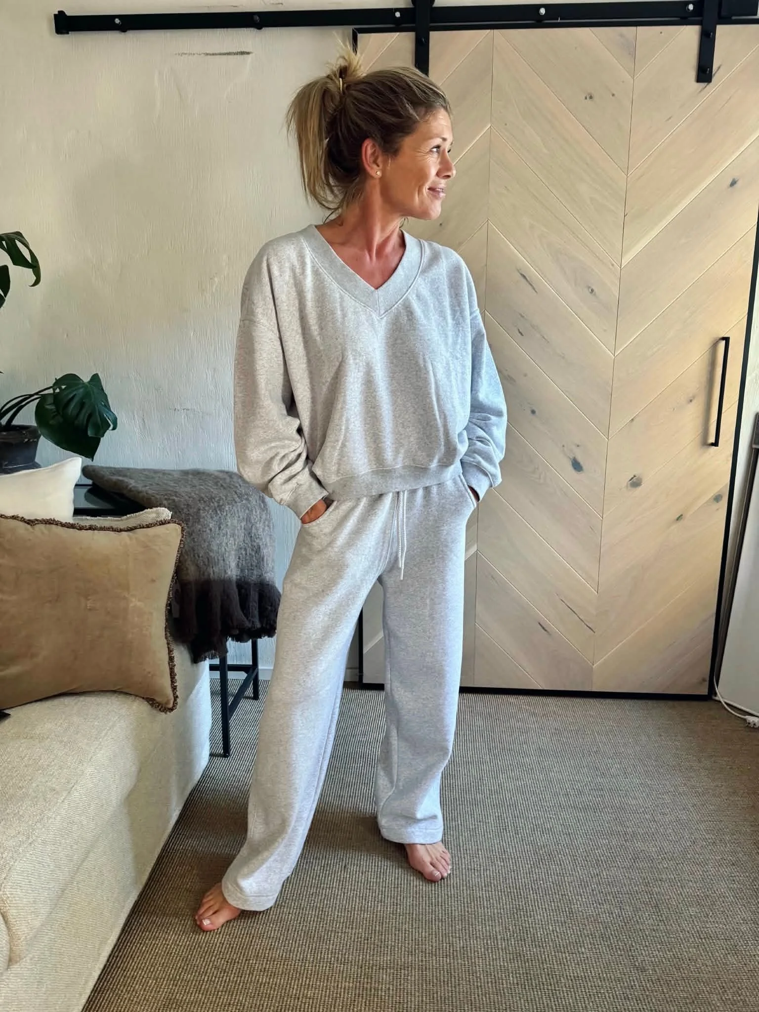 Jogging Baptown Heather Grey - Bilde 1